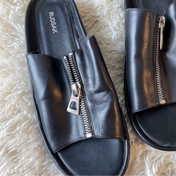 Rudsak black zip platforms - Picture 3 of 6